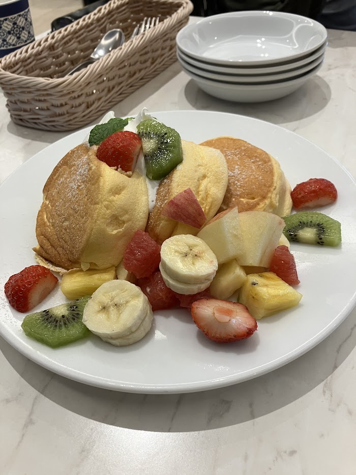 季節のフレッシュパンケーキ