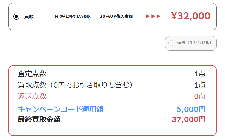 買取業者RECLO(リクロ)からのメール