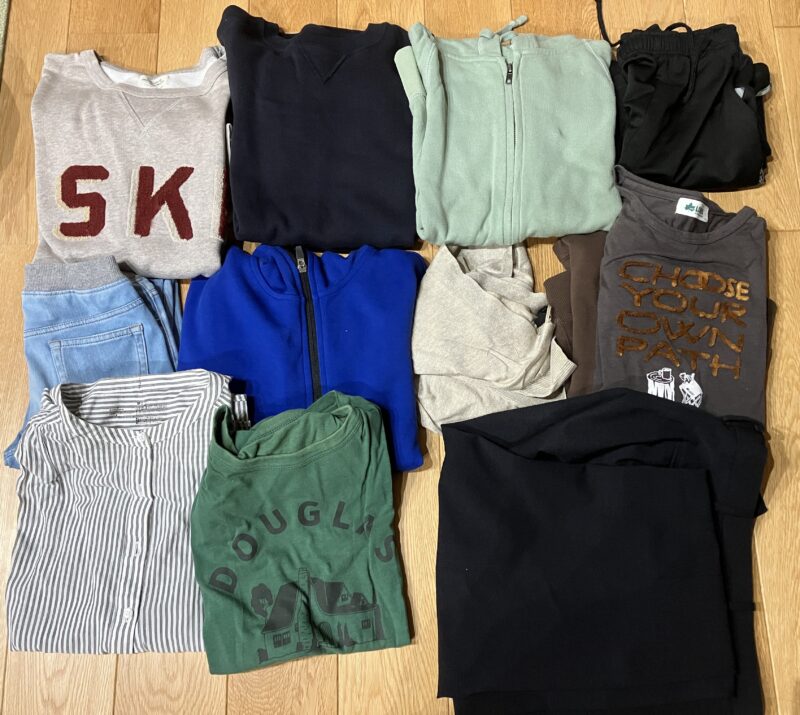 買取に出した服