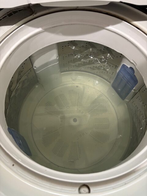 ウォッシュマニアを使ったら出てきた汚れた水