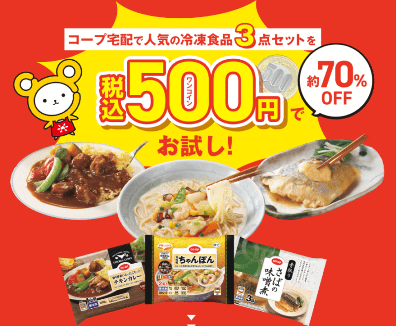 コープやまぐち(山口)お試しセット