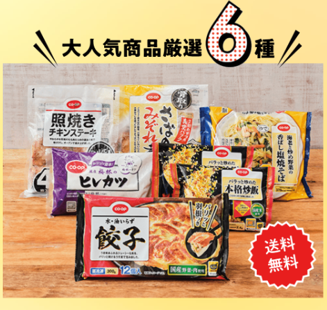 コープきんき(滋賀・京都・奈良・大阪・和歌山)お試しセット