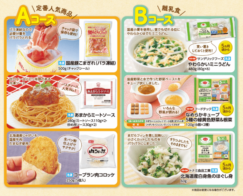 コープえひめ(愛媛)お試しセット